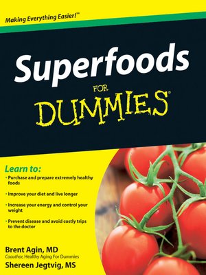 cover image of Superfoods For Dummies&#174;
